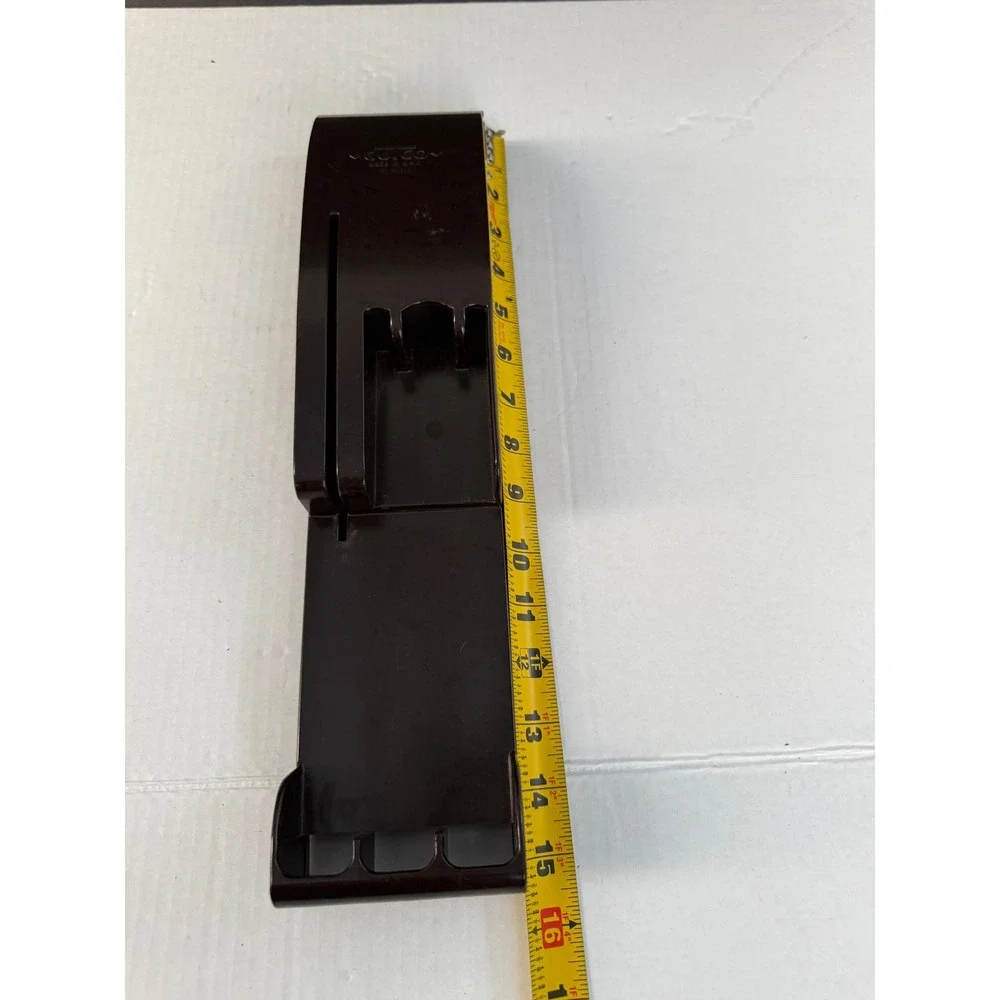 Cutco Vintage Wall Mount Knife Holder Brown Plastic Cutlery Storage Made in USA